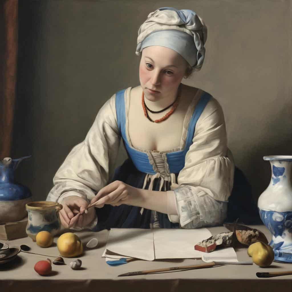 Παραδοσιακή ζωγραφική και εσωτερικός κόσμος, δημιουργική έκφραση.