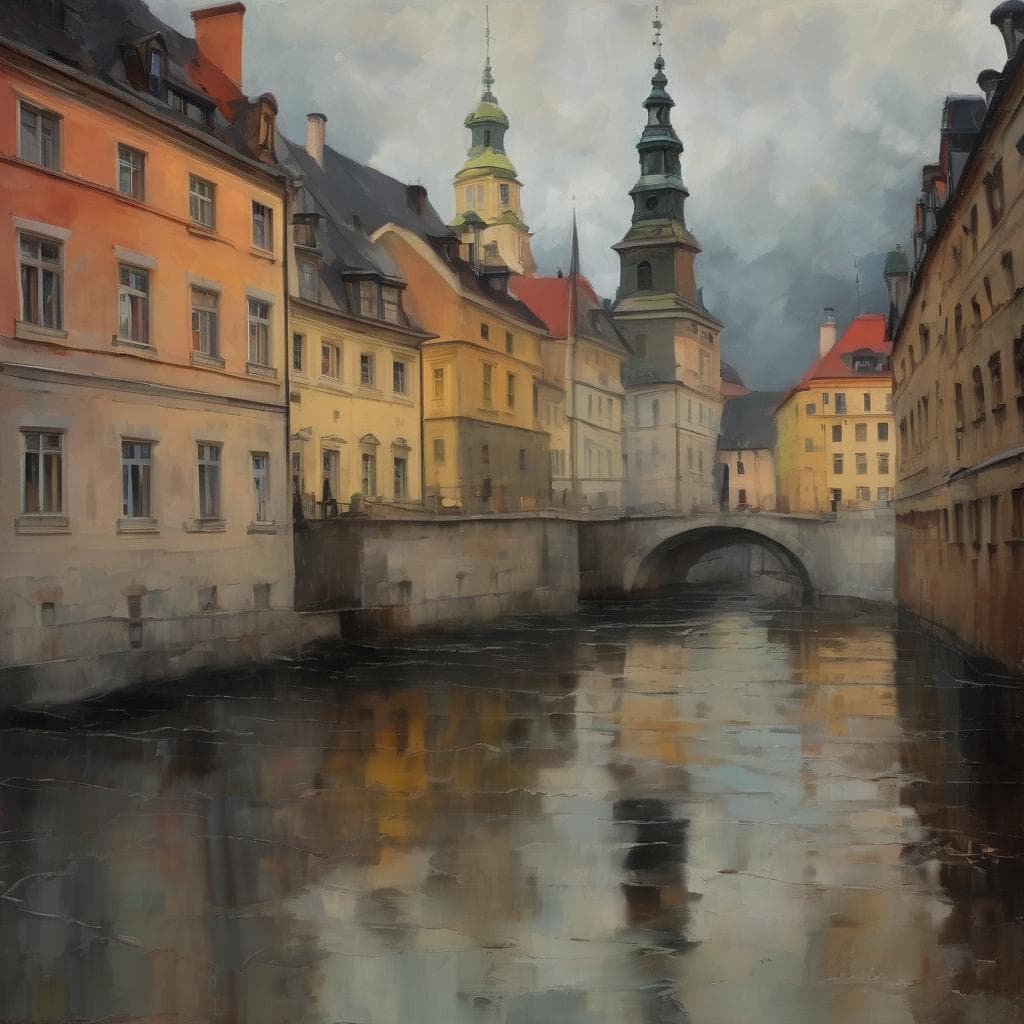 Ουγγαρία, εσωτερικός κόσμος, δημιουργική έκφραση, ιστορική αρχιτεκτονική, ζωγραφικό στυλ, γόνδι στην πόλη, καλλιτεχνική αποτύπωση, καλλιτεχνική ταξιδιωτική εικόνα, μυστική ομορφιά, πολιτιστική κληρονομιά.